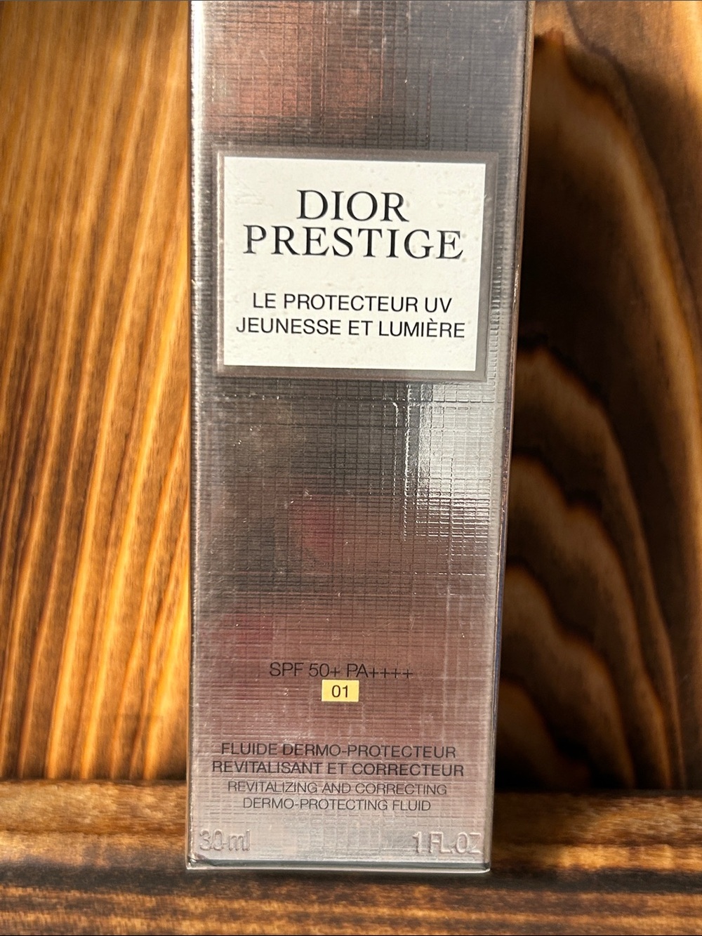 Dior Prestige UV Protecting Fluid SPF 50+ — Silver